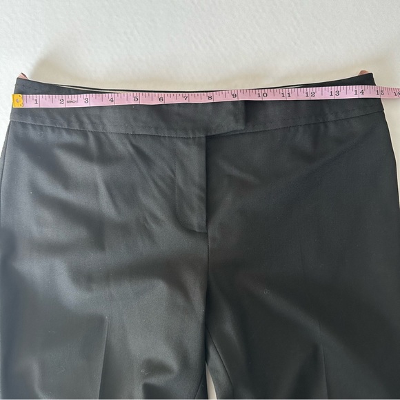 The Limited Cassidy Black Wide Leg Mid Rise Dress Pants Sz 2 Short - Picture 12 of 16